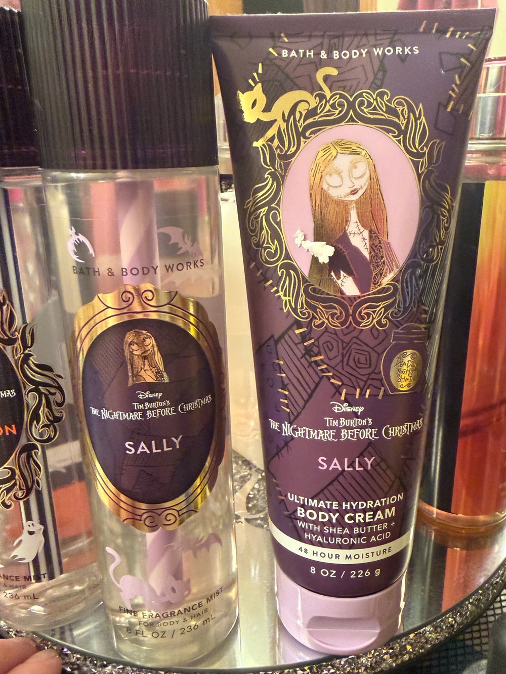 Bath & Body Works Sally Ultimate Hydration Body Cream - Purple